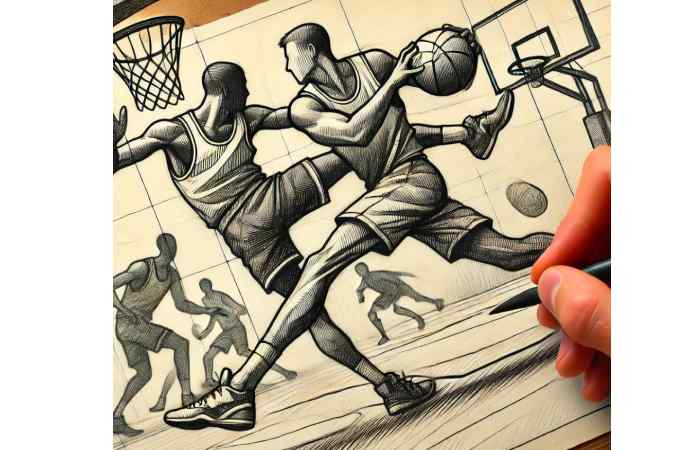 Basketball Drawing 1