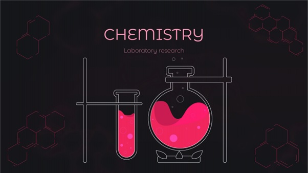 Black Minimalist Chemistry