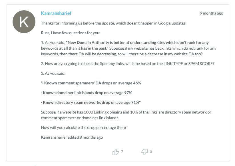 Discussion with Moz Scientist Russ Jones - Questions