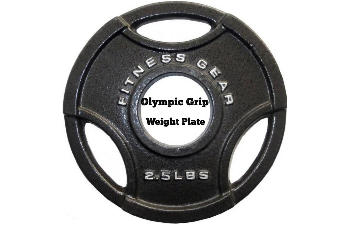 Fitness Gear 2.5lbs Olympic Grip Weight Plate