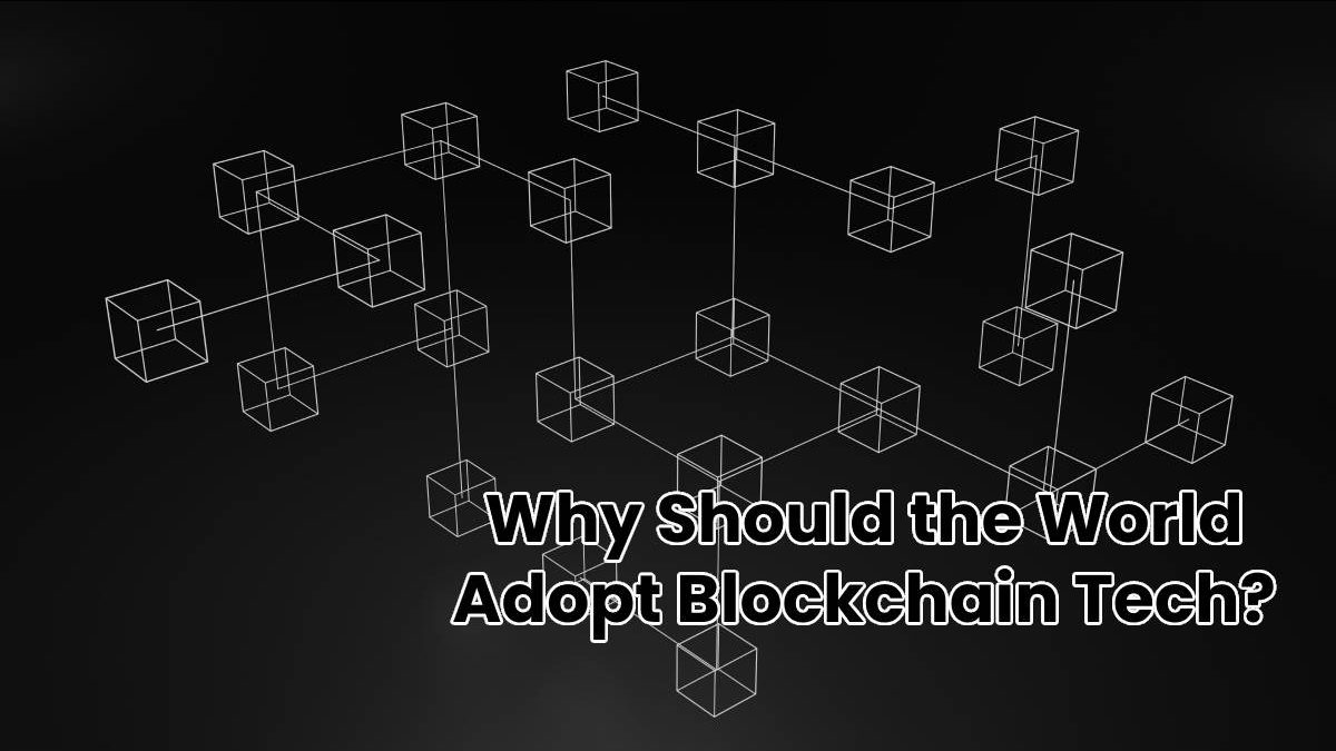 Why Should the World Adopt Blockchain Tech? [2024]