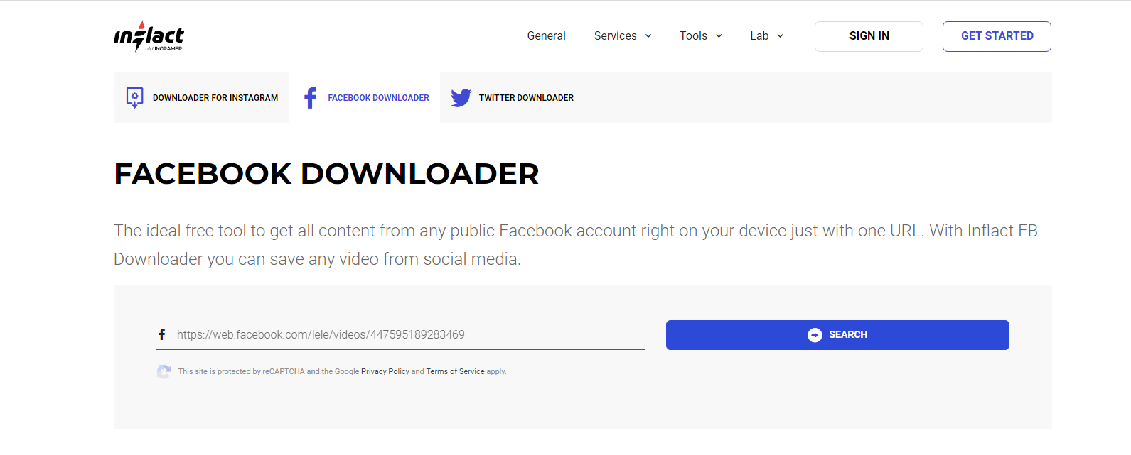 Facebook Video Downloader